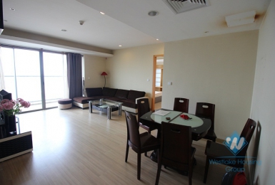 A high floor, modern apartment for rent in Skycity Towers, Lang Ha, Dong Da, Hanoi